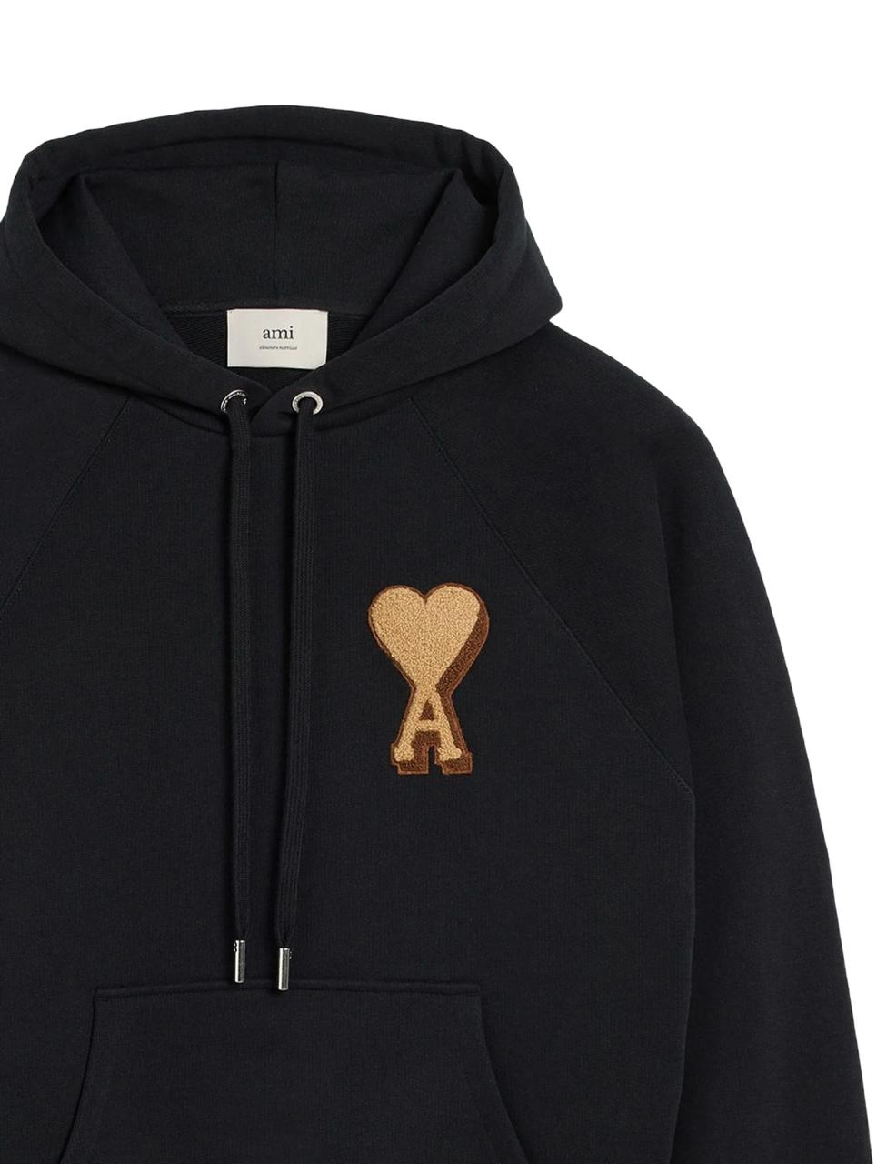 AMI Hoodie con logo bordado