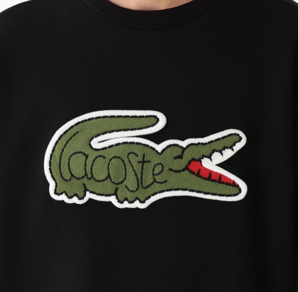 Sudadera Lacoste con parche del logo