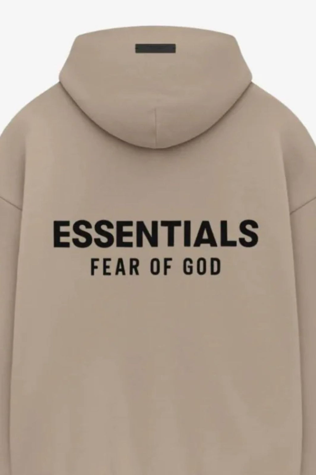 Fear of God Essentials Fleece Hoodie Desert Sand