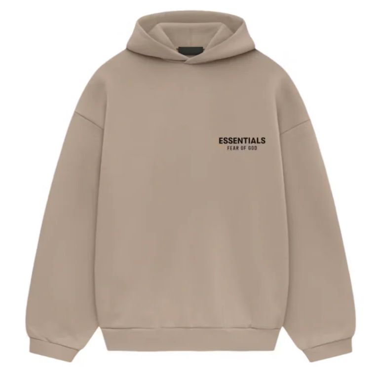 Fear of God Essentials Fleece Hoodie Desert Sand
