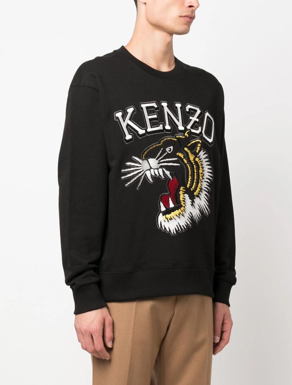 Sudadera Kenzo Logo Tejido