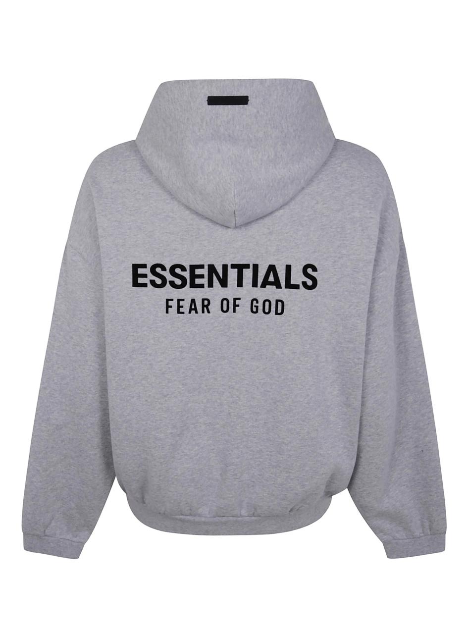 Fear of God Essentials Fleece Hoodie Light Heather Gray